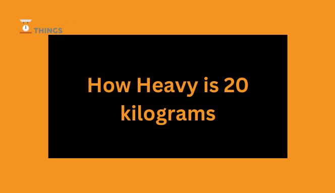 How Heavy is 20 Kilogram